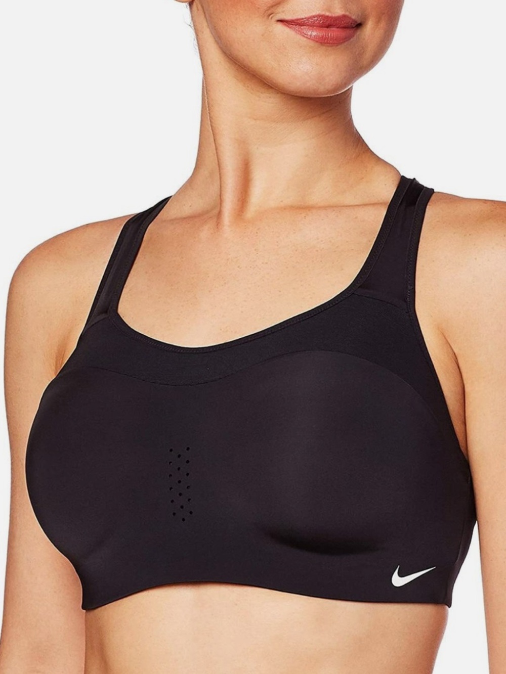 Nike Alpha Dri Fit Black Racerback High-Support Sports Bra
